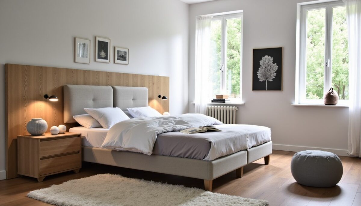 Tête de lit avec rangements : libérez l’espace de votre chambre sans perdre le confort